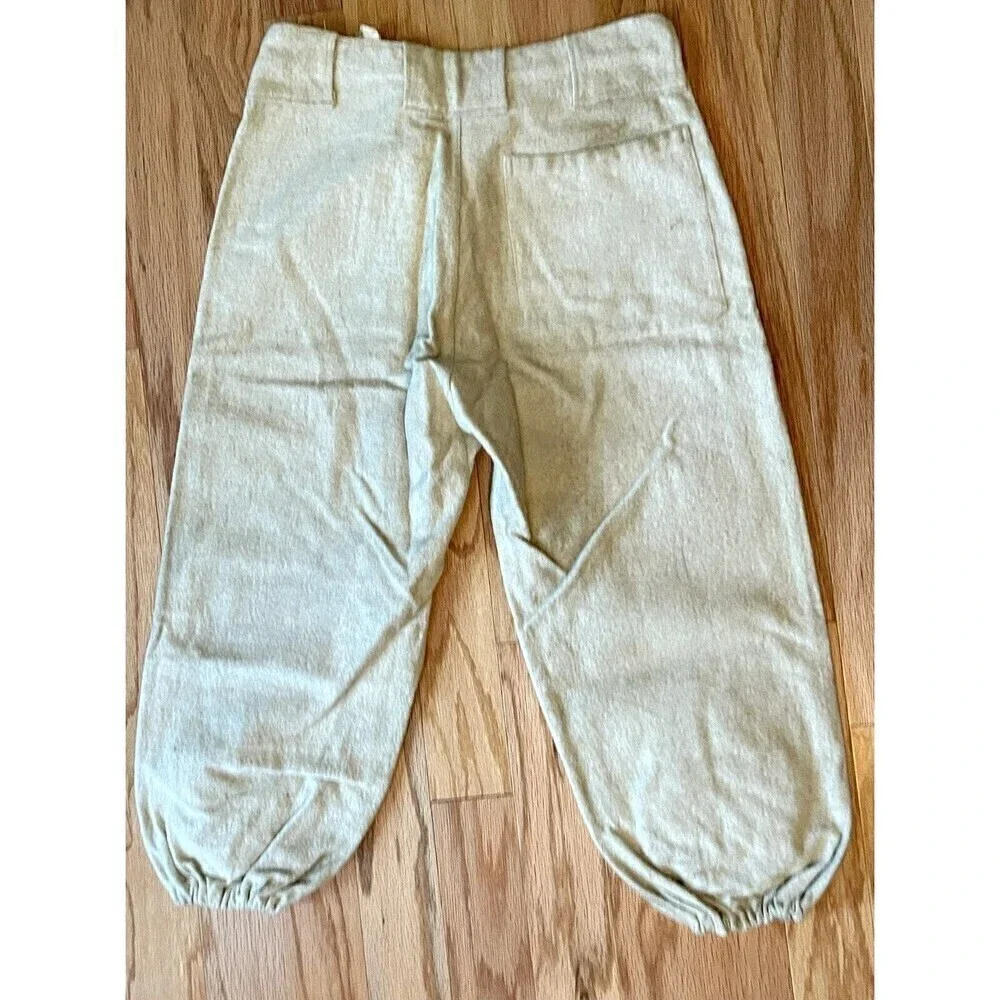Vintage Braves Youth Baseball Uniform Elano NY #33 3-Piece Jersey Pants Cap